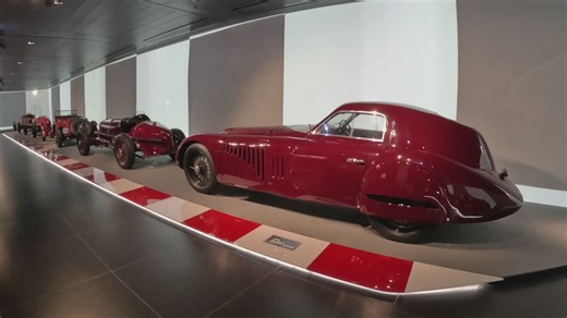 A look inside Italy's Alfa Romeo Museum