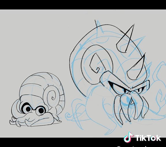 Nouveau Style Artistique pour Fossiles Pokémon