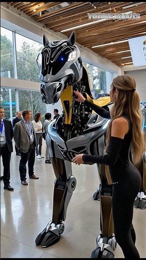 Future Robots : Autonomous Robotic Horse Demonstration