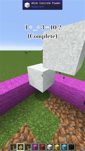 Art🎨creative ⭐ This Falling Blocks Minecraft Art Is SO Satisfying 😍🔥 #art #satisfying