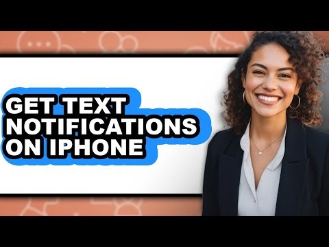 How to Get Text Notifications on Iphone (only Way)