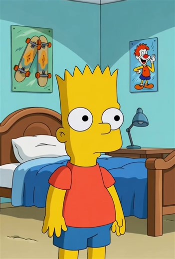 Bart Simpson: Emo Gótico y Su Tristeza