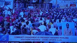 2.4K views · 73 reactions | President Hakainde Hichilema In Choma | Lukulu Fm Community Radio 89.7 | Facebook