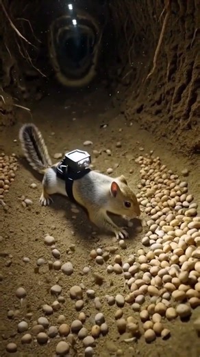 Scientists Put a Camera on a Squirrel… What It Found Is INSANE