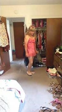 Paulette wearing babydoll nightie ... (crossdresser)