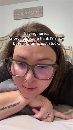 The hardest part of executive dysfunction isn’t the task. It’s the shame 😔 Especially when no one sees what’s happening in your head. It’s even worse during my luteal phase and the PMDD hits 😭 why does life have to get so much harder for women as we age?! 😩 #ADHDWomen #InvisibleStruggles #ExecutiveDysfunction #MentalLoad #ADHDMomCommunity