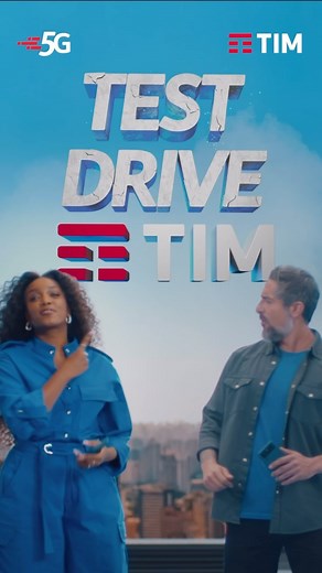 TIM on Instagram: "Chegou o teste de rede mais extremo da história: o TestDrive TIM! Agora, quem não é cliente TIM pode experimentar a rede líder em 5G no Brasil por 1 mês grátis. São 30GB por 30 dias. Milhares de pessoas já embarcaram nesse superteste e você também tá nessa convocação. Venha para o #TestDriveTIM e surpreenda-se com a melhor qualidade na maior rede móvel do Brasil! "