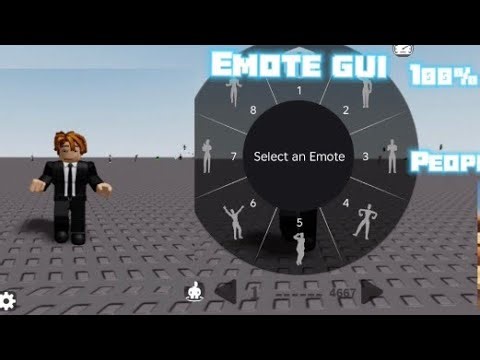 Emote Gui Script 100% KEYLESS