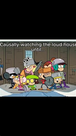 Causally watching the loud house #loudhouse #fyp #rahhh #skeleton