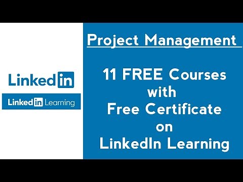 Project Management Free LinkedIn Learning Courses with Certificate | LinkedIn Learning | Lynda
