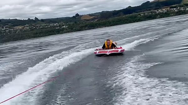 Fun Day on the Water: Inflatable Tube Adventure