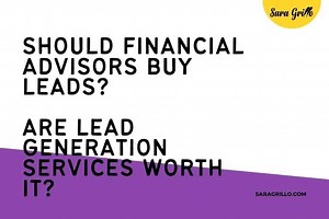 Should Financial Advisors Buy Leads?