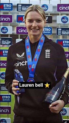 ⭐ Lauren Bell – Speed, skill, and confidence on every delivery.A rising England cricket star