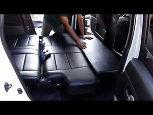 *朝陽汽車裝潢行*Nissan livina車中床，變化迅速。（台語發音）