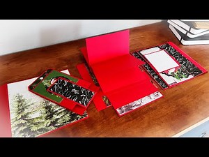 Mini Album Basics-Episode 6-How to make Waterfalls Three Different Ways