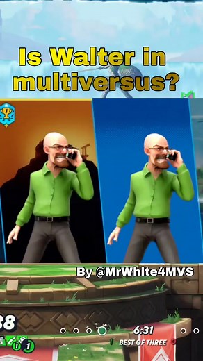 Is Walter White in multiversus? If you want a code I stream multiversus, link in bio #multiversus #breakingbad #heisenberg #bettercallsaul #multiversusgame