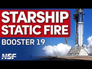 SpaceX Conducts Booster 19 Static Fire