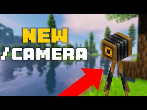 How To Use The NEW /Camera Command | MCPE Tutorial
