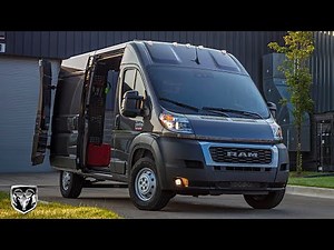 2022 Ram ProMaster Cargo Van Gets New Tech