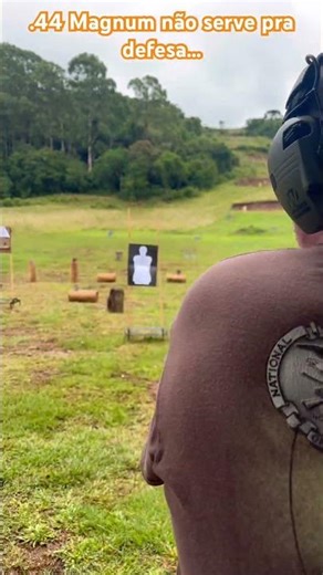 Revólver .44 Magnum não serve pra defesa ou javali…😎 #airsoft #police