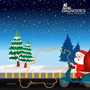 54K views · 212 reactions | Our technicians are no less than Santa Claus who spread the cheer around. Stop the Santa the moment he fits in the frame and share the screenshot in the comments. The winners are in for a surprise from #ApolloDiagnostics Contest Rules *Like/Follow us on Facebook and Twitter *Share your screenshots on both platforms *Tag your friends to participate #ContestAlert #ChristmasContest | Apollo Diagnostics | Facebook