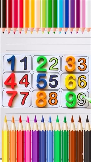 counting number for kids #1to100number #counting #viralvideos #count1to100