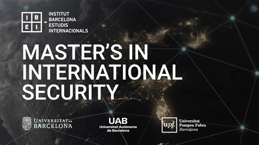  Discover the Master's in #InternationalSecurity with Universitat de Barcelona, Universitat Autònoma de Barcelona & Universitat Pompeu Fabra - Barcelona. ✔️ #Peace & Security ✔️ #ConflictResolution ✔️ Understanding Global #SecurityChallenges ✔️ Interdisciplinary Training in Traditional & New #Security Issues  All the information here: t.ly/BFlfM | IBEI - Institut Barcelona d'Estudis Internacionals | Facebook