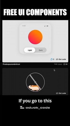 Copy Beautiful UI Components in Seconds 😳🔥 | Frontend Developer Hack