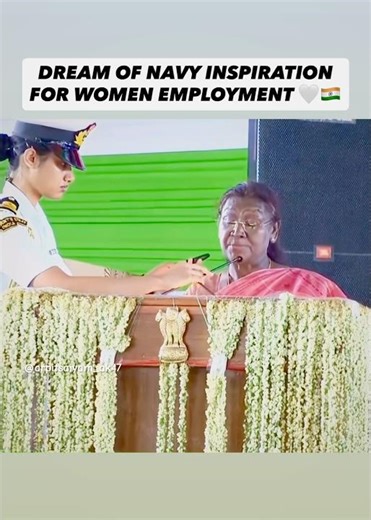 🔥Yashsavi Solanki First Women ADC For The Security Of President Murmu Ma’am #motivation #viralvideo