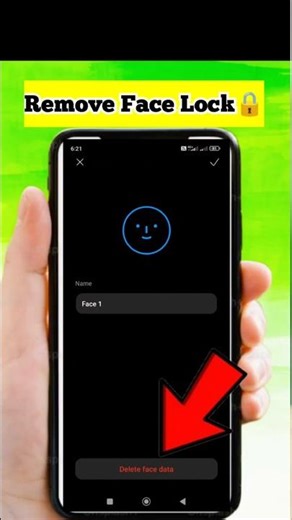 how to Remove Face lock🔒#remove #facelock