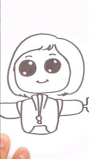 How to draw Riley from Inside Out Compilation 4 : Learn Step-by-Step speed up fun to watch