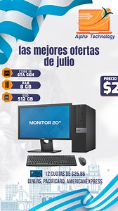 ¡Alpha Technology siempre contigo! y en estas fiestas julianas no...