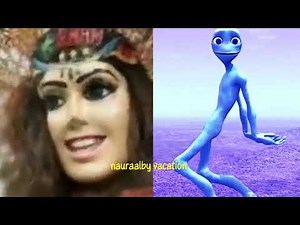 ondel ondel dan alien joget seru lagu dame tu cosita