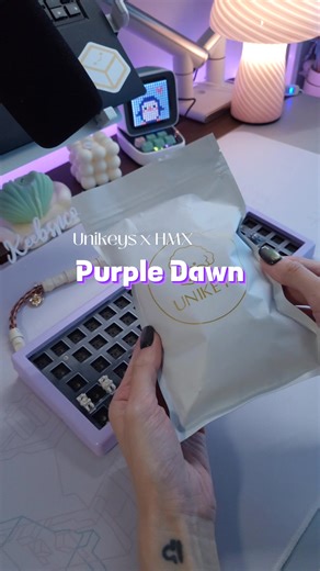 HMX Purple Dawn Switch Sound Test and Review