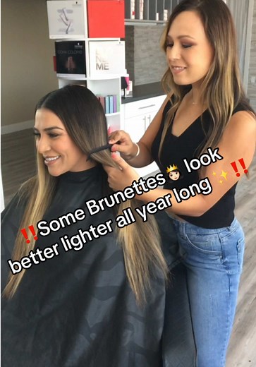 Brunette Hair Transformation: Going Lighter with Schwarzkopf