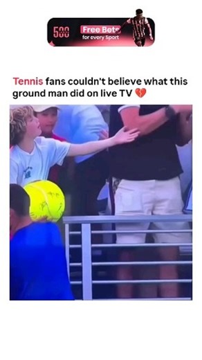 intertan.io on Instagram: "A grown man sparked outrage after being caught on camera snatching a hat from a young fan during the US Open, just moments after Kamil Majchrzak finished signing autographs. The awkward scene unfolded courtside as Majchrzak made his way along the stands following a grueling five-set upset win over No. 9 seed Karen Khachanov, stopping to greet supporters and hand memorabilia to kids. Broadcast footage showed the man reaching in and taking the hat that had clearly been i