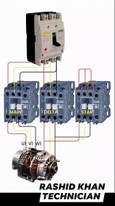 31K views · 286 reactions | HOW TO SETUP STAR DELTA STARTER WITH CONTACTOR #Alhamdulillah #Rashidkhangenerator #electrician #mechanic #electronic #generator #technician #india #saudiarabia #usa #america #england #canada #netherlands #ireland #education #engineproblem #california #engineering #newyork #alberta #caterpillar #cummins #perkins #doosan #mtu #germany #automotive #automobile #كهربائي | Rashid Khan | Facebook