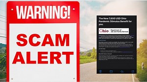 Scam Alert: Be aware of notifications of new stimulus money in Ohio