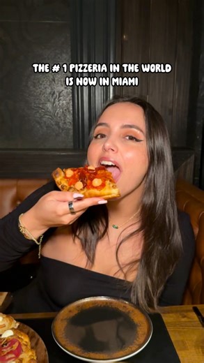 Ivette Lopez on Instagram: "Francesco Martucci @martucci_miami aka the #1 pizzeria in the world, just opened in Miami (Wynwood) 🍕 What makes the pizza different is the three-step dough process: it’s steamed, fried, and then baked, which gives each pie a really unique texture and flavor. This definitely isn’t the place for a basic cheese or pepperoni situation. My favorites were the Cipolla, Pomodoro, and the affogato to finish 🤤 The pizza was really good and super unique. Not my personal #1, b