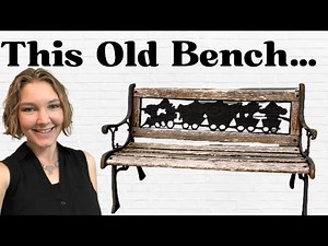 How to Restore a Bench | Old Bench Restoration
