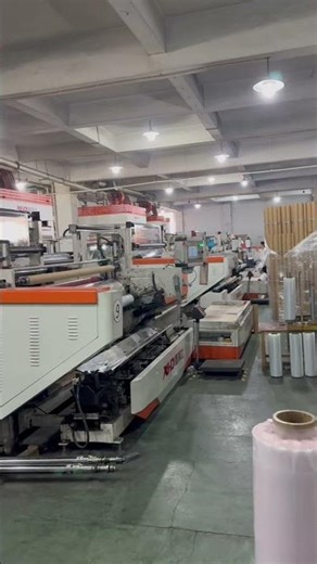 Big manufacturer for stretch wrap film in XHD customer workshop