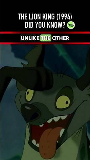 Did you know THIS about THE LION KING (1994)? Movie Facts & Trivia 8