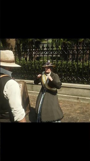 How to deal with the women's rights activist | RDR2