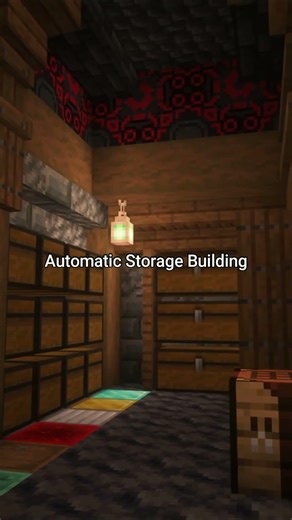 Auto Storage Build Tutorial out now #minecraft #shortsfeed #minecraftbuilding #minecrafttutorial