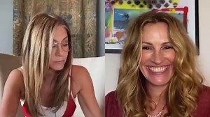 Vanity Fair on Instagram: "Jennifer Aniston and Brad Pitt's recreation of Fast Times at Ridgemont High's infamous pool scene was... transcendently steamy, to say the least. And Pitt, bless him, blushed through the scene as the rest of the cast—including Julia Roberts, Morgan Freeman, Sean Penn, Henry Golding and more—dissolved into embarrassed laughs. Read more about the full reunion at the link in bio. 📹: @coreresponse"