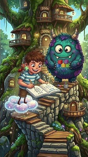 Maths se darr? 🚫 Meet Addy & Subtracto! 🐜👹 | Fun Math Workbook for Kids (Ages 4-8) #maths #magic