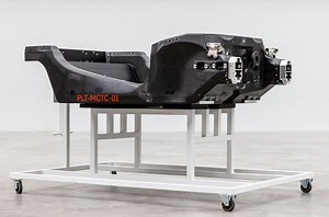 Prototype carbonfibre tub completed at McLaren Composites Centre