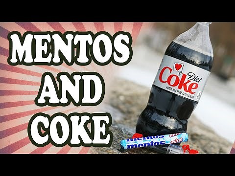 Why do Mentos and Diet Coke React?