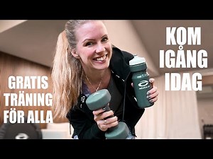 Gratis träningspass för hemmaträning - hos Sandra Friberg