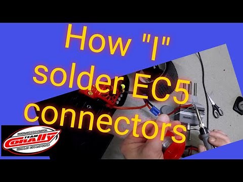 How "I" solder EC5 connectors